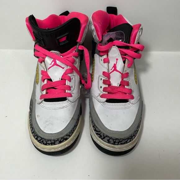 Jordan Pink Patterned Athletic Sneakers - Picture 3 of 9